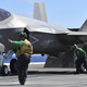 An F-35 prepares for a perhaps less-than-smooth takeoff on the USS George Washington. Photo Credit: The U.S. Navy